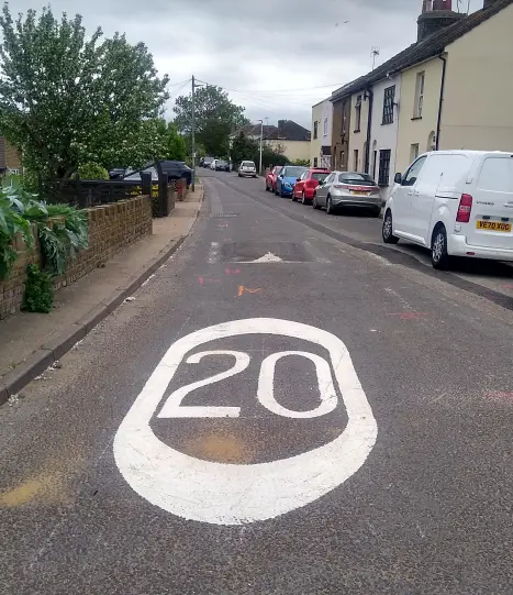 Station Rd - 20mph